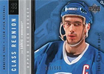 Joe Sakic #112 2003 Upper Deck Honor Roll Hockey