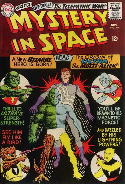 Mystery in Space #103 (1965) Comic Books Mystery in Space