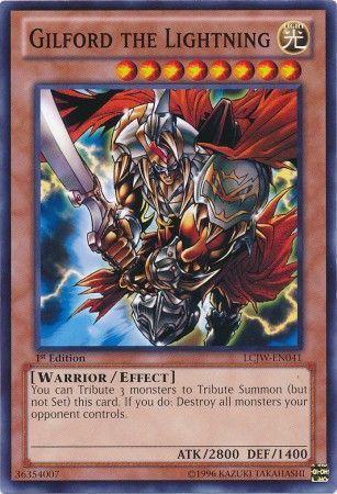 Gilford the Lightning LCJW-EN041 YuGiOh Legendary Collection 4: Joey's World Mega Pack