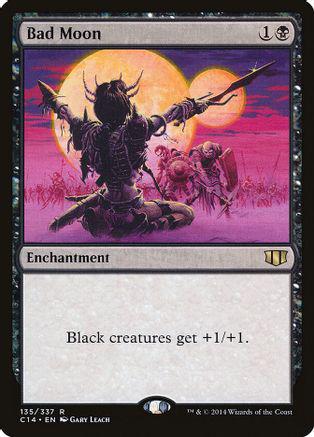 Bad Moon Magic Commander 2014