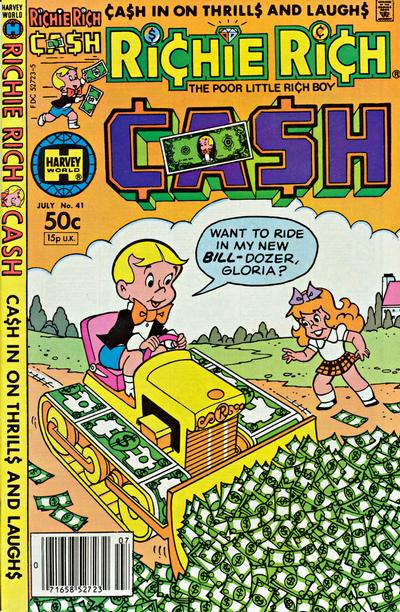 Richie Rich Cash #41 (1981) Comic Books Richie Rich Cash