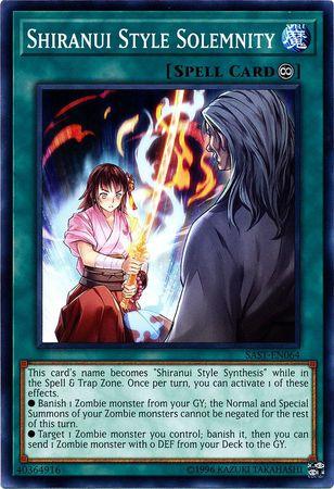Shiranui Style Solemnity SAST-EN064 YuGiOh Savage Strike