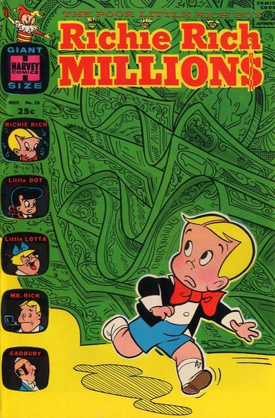 Richie Rich Millions #26 (1967) Comic Books Richie Rich Millions