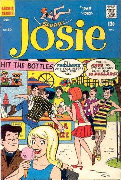 Josie #30 (1967) Comic Books Josie