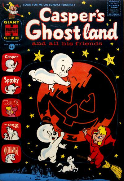 Casper's Ghostland #8 (1961) Comic Books Casper's Ghostland