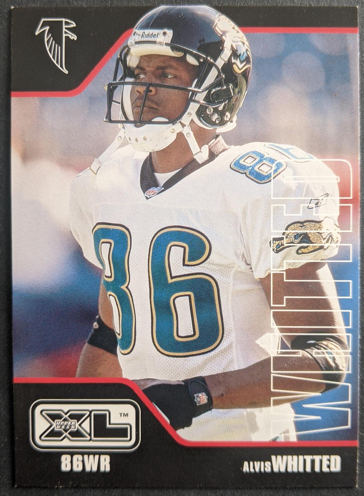 Alvis Whitted #15 Football Cards 2002 Upper Deck XL