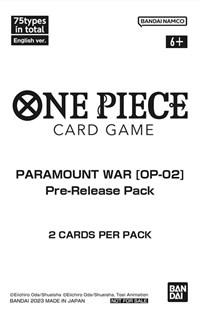 Paramount War Pre-Release Pack One Piece Paramount War