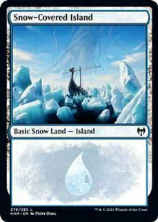 Snow-Covered Island