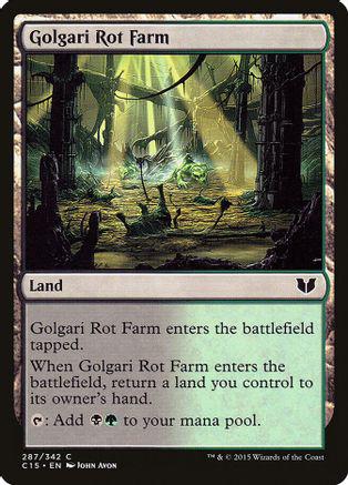 Golgari Rot Farm (Magic Commander 2015)