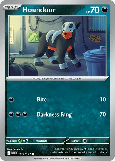 Houndour #132 Cover Art