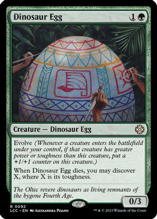 Dinosaur Egg #92 Magic Lost Caverns of Ixalan Commander