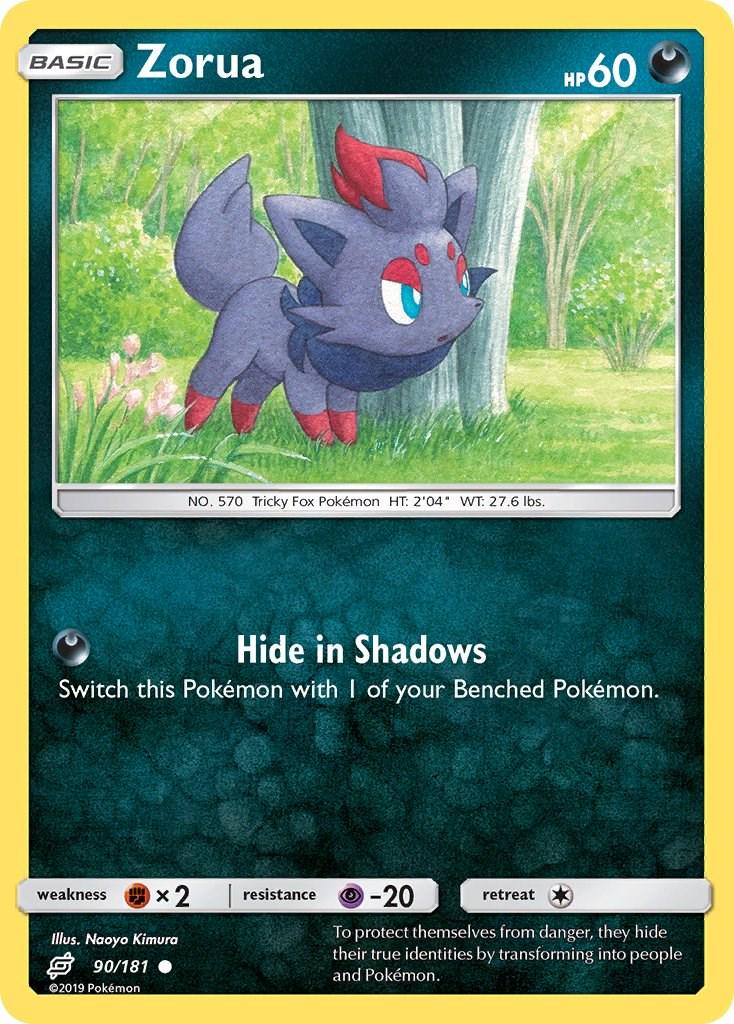 Zorua #90 Pokemon Team Up