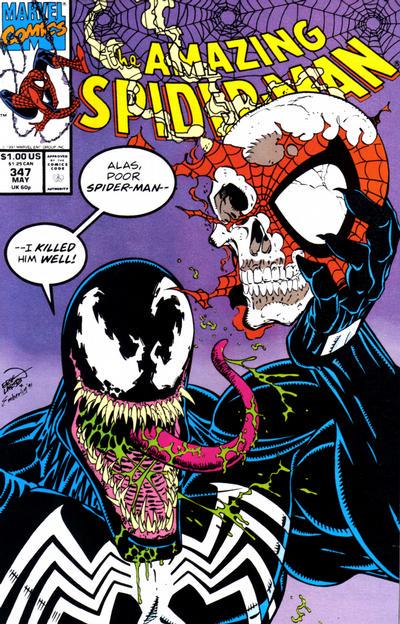 Amazing Spider-Man #347 (1991) Comic Books Amazing Spider-Man
