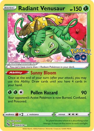 Radiant Venusaur #4 Cover Art
