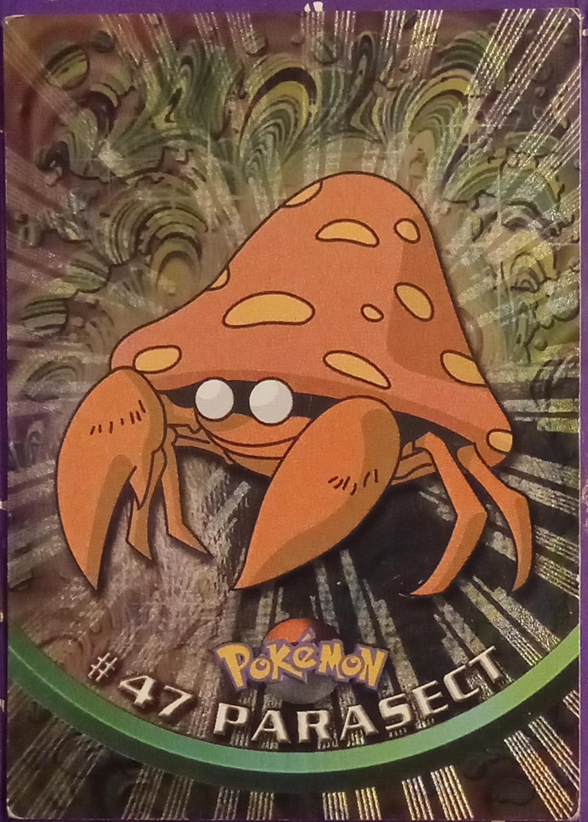 Parasect #47 Pokemon 2000 Topps Chrome