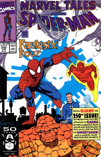 Marvel Tales #250 (1991) Comic Books Marvel Tales