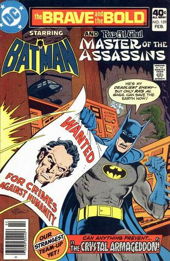 The Brave and the Bold #159 (1980) Cover Art