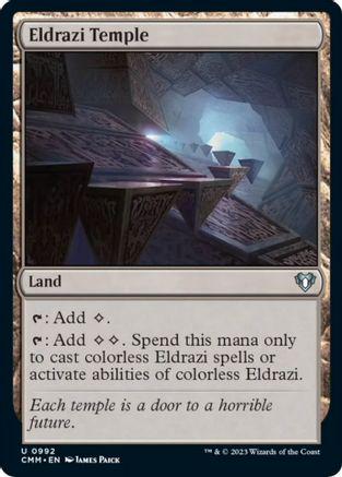 Eldrazi Temple #992 Magic Commander Masters