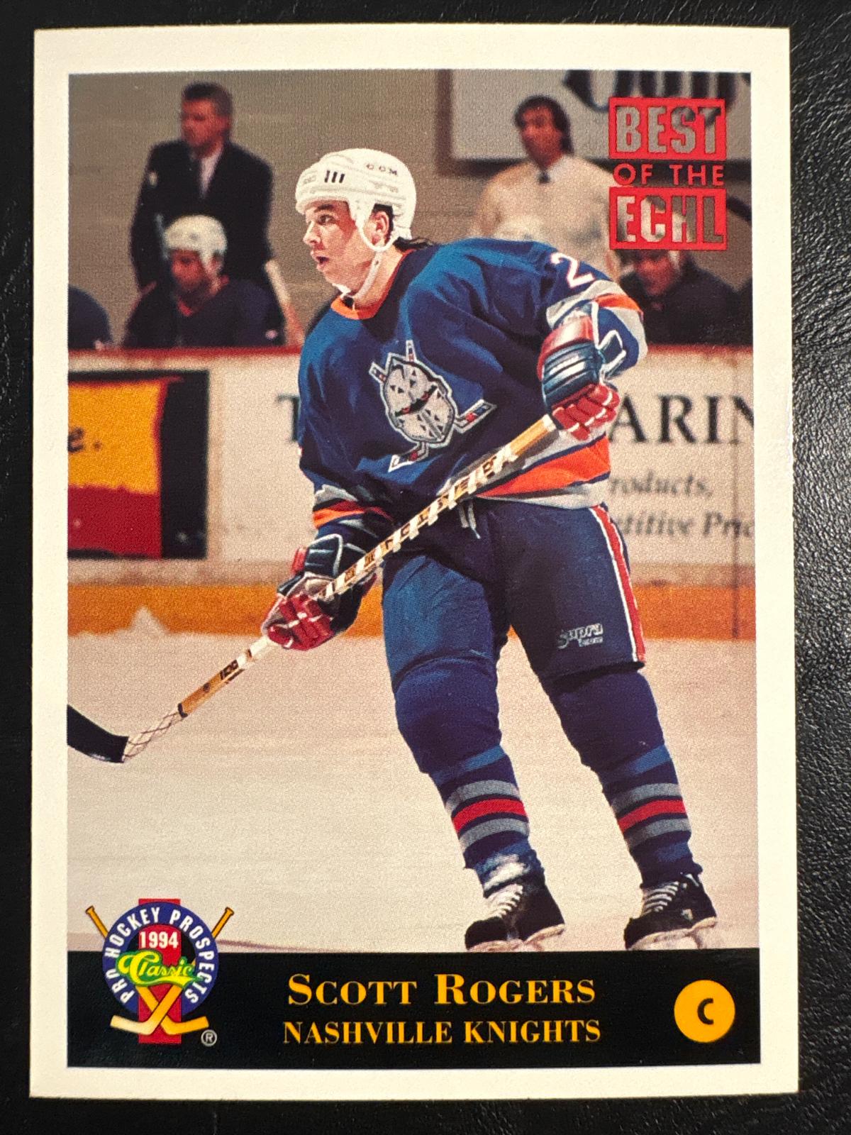 Scott Rogers #241 1994 Classic Pro Hockey Prospects