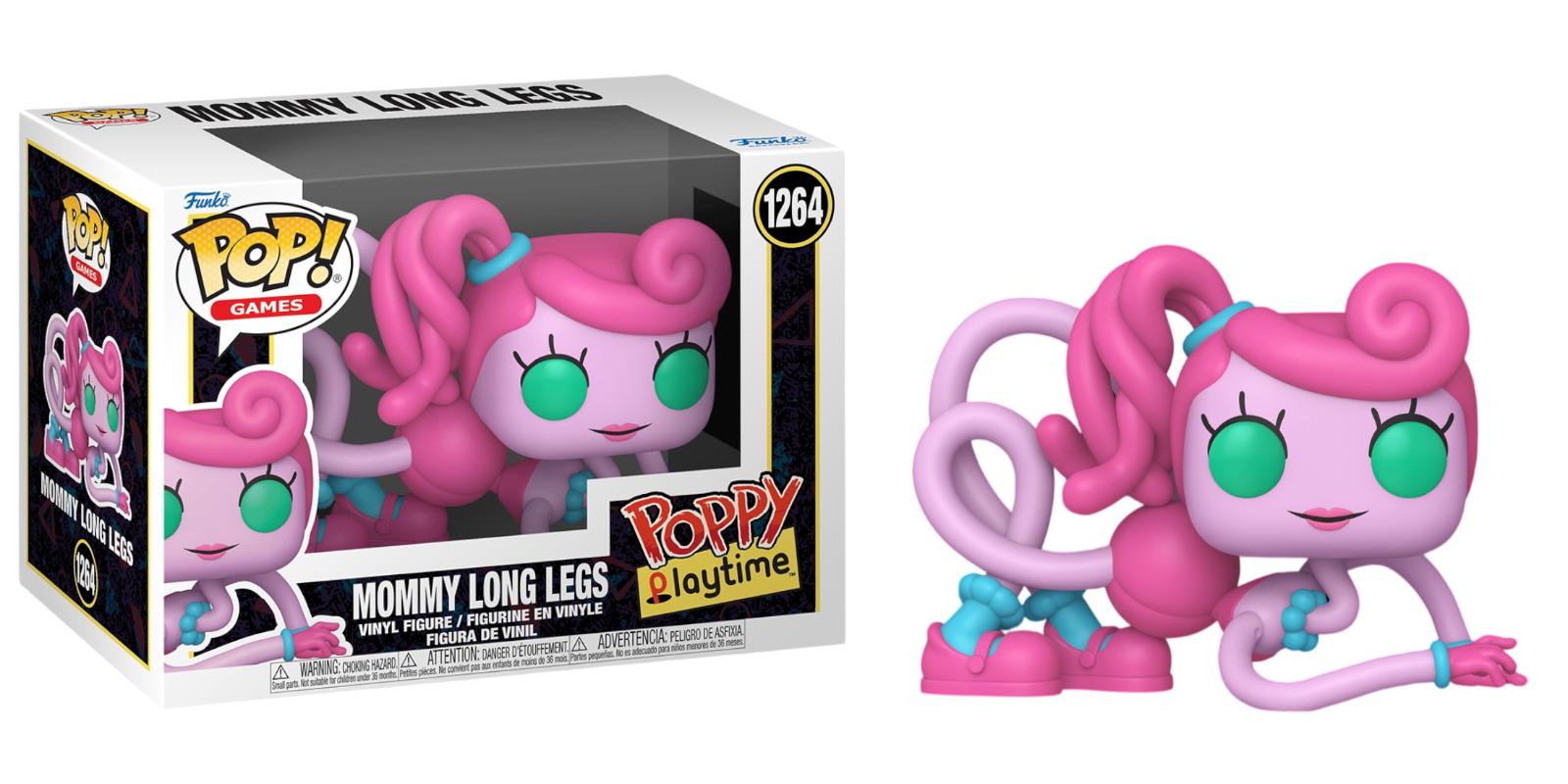 Mommy Long Legs #1264 Poppy Playtime Funko Pop box and figure