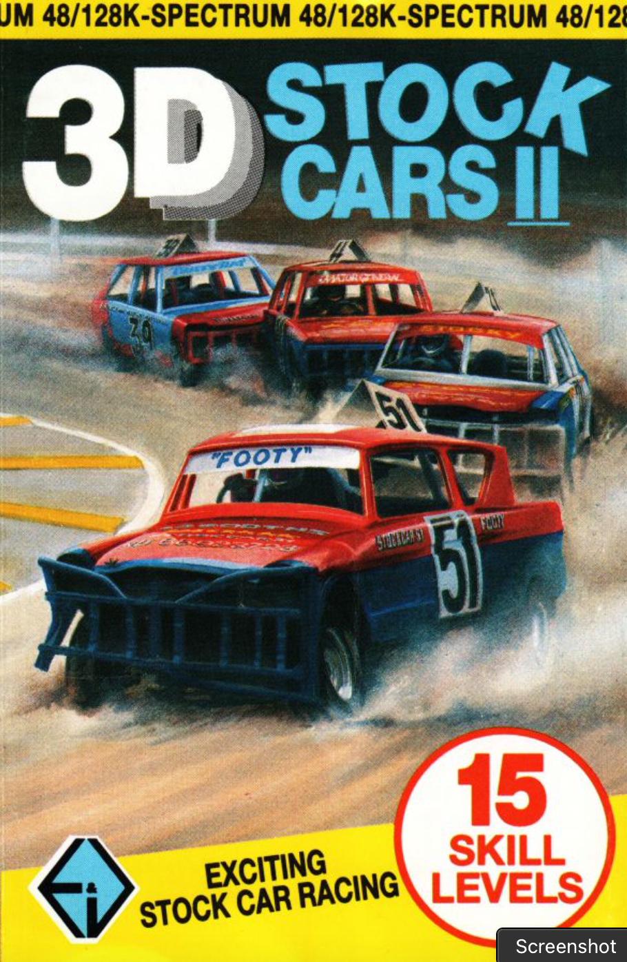 3D Stock Cars II ZX Spectrum