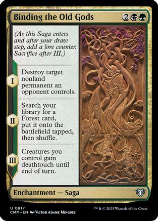 Binding the Old Gods #917 Magic Commander Masters