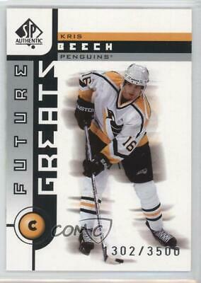 Kris Beech #119 Hockey Cards 2001 SP Authentic