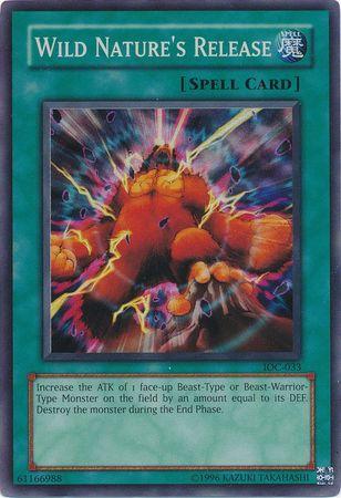Wild Nature's Release IOC-033 YuGiOh Invasion of Chaos