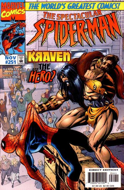 The Spectacular Spider-Man #251 (1997) Comic Books Spectacular Spider-Man