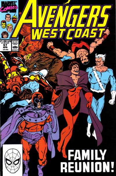 West Coast Avengers #57 (1990) Comic Books West Coast Avengers