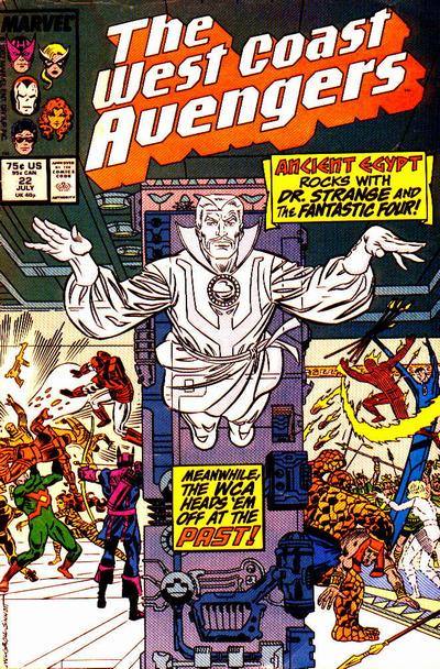 West Coast Avengers #22 (1987) Comic Books West Coast Avengers