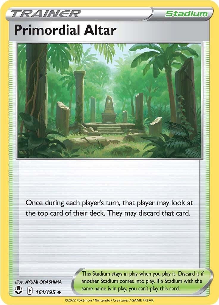 Primordial Altar #161 Pokemon Silver Tempest