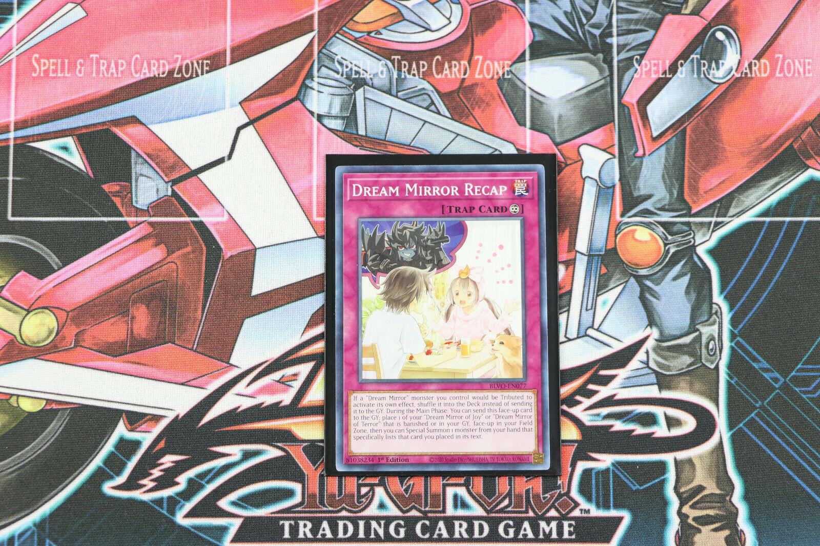 Dream Mirror Recap BLVO-EN077 YuGiOh Blazing Vortex