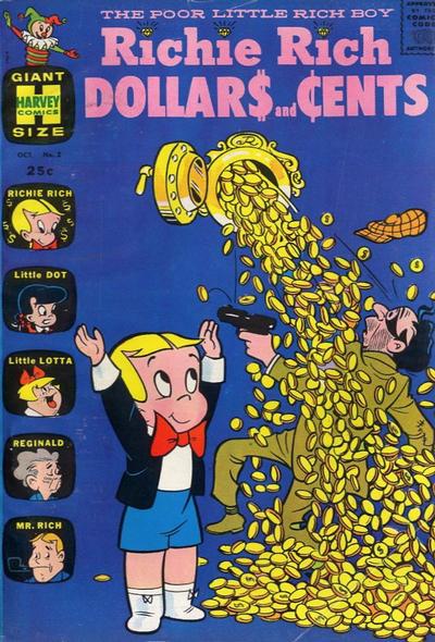Richie Rich Dollars and Cents #2 (1963) Comic Books Richie Rich Dollars and Cents