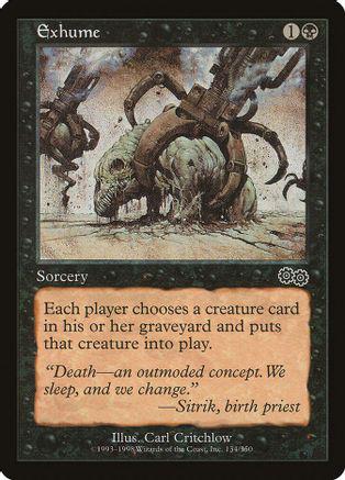 Exhume #134 Magic Urzas Saga