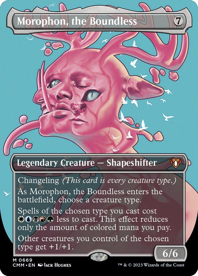 Morophon, the Boundless #669 Magic Commander Masters