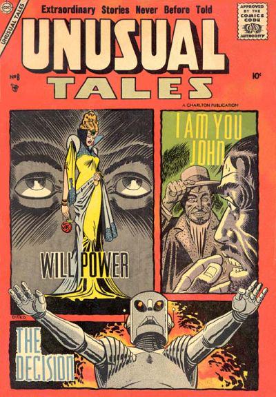 Unusual Tales #8 (1957) Comic Books Unusual Tales