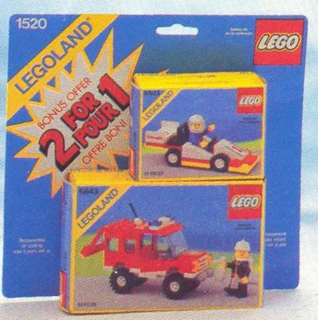 Town 2 for 1 Bonus Offer #1520 LEGO Town