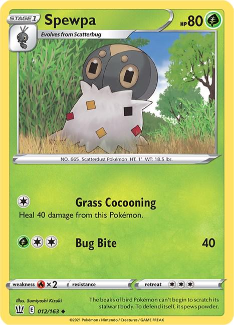 Spewpa #12 Pokemon Battle Styles