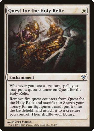Quest for the Holy Relic Magic Zendikar