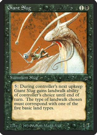 Giant Slug Magic Legends