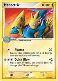 Manectric #46 Pokemon Holon Phantoms