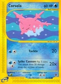 Corsola #102 Pokemon Expedition