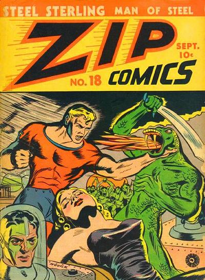 Zip Comics #18 (1941) Comic Books Zip Comics