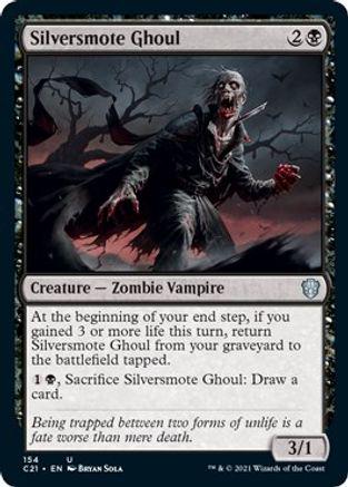 Silversmote Ghoul Magic Commander 2021