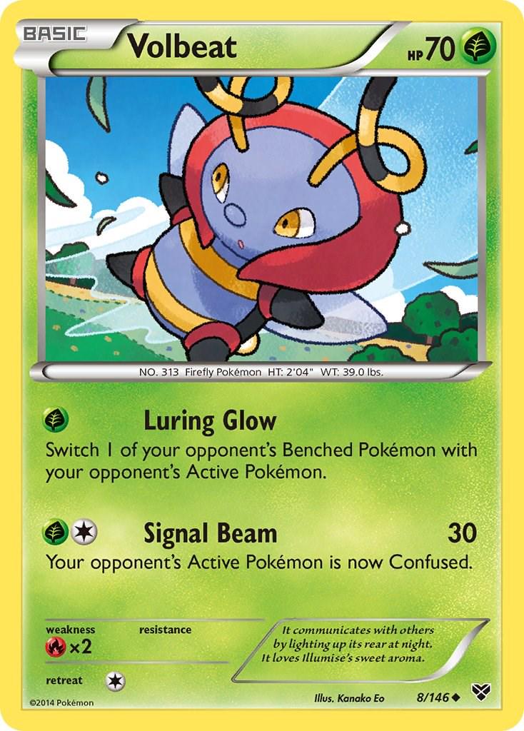 Volbeat #8 Pokemon XY