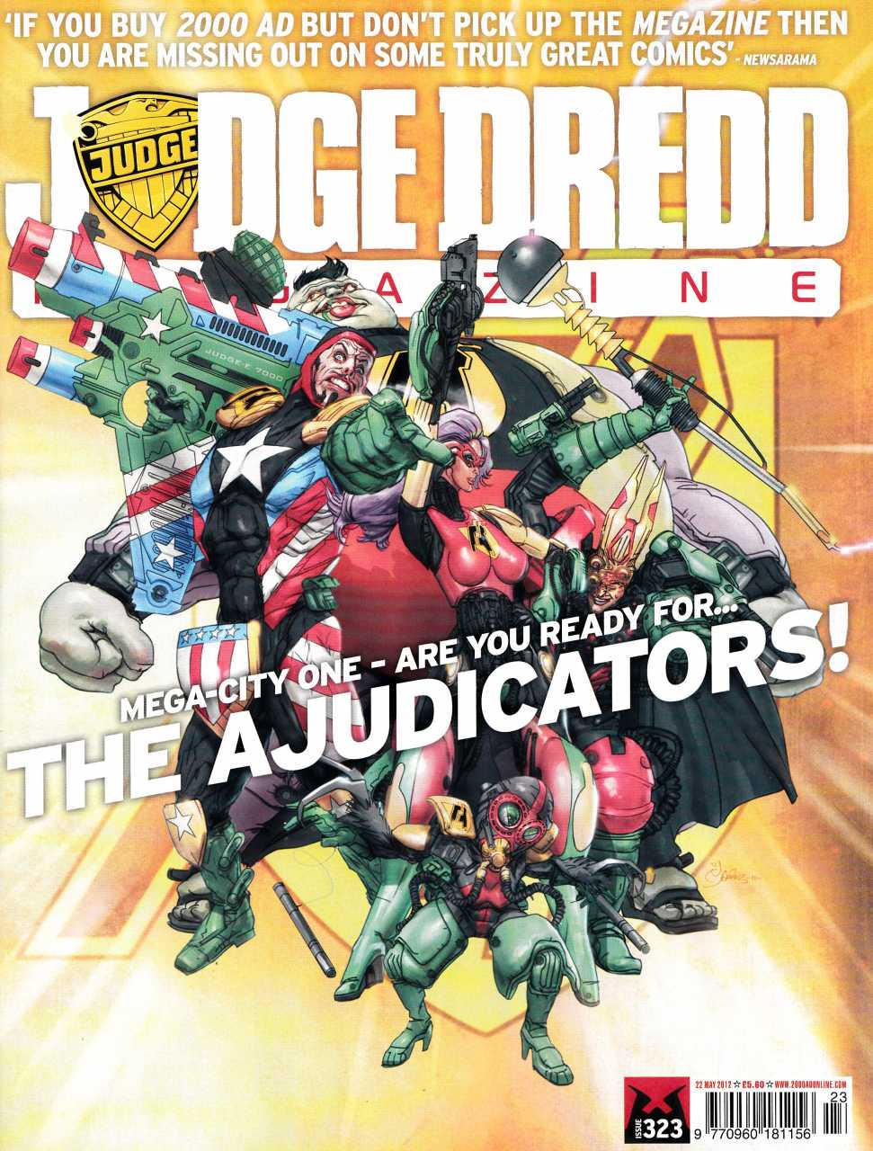 Judge Dredd Megazine #323 (2012) Comic Books Judge Dredd: Megazine