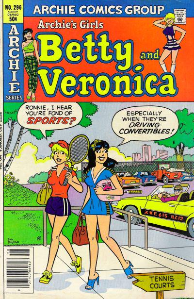 Archie's Girls Betty and Veronica #296 (1980) Comic Books Archie's Girls Betty and Veronica