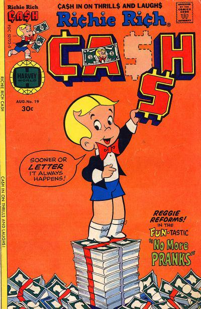 Richie Rich Cash #19 (1977) Comic Books Richie Rich Cash