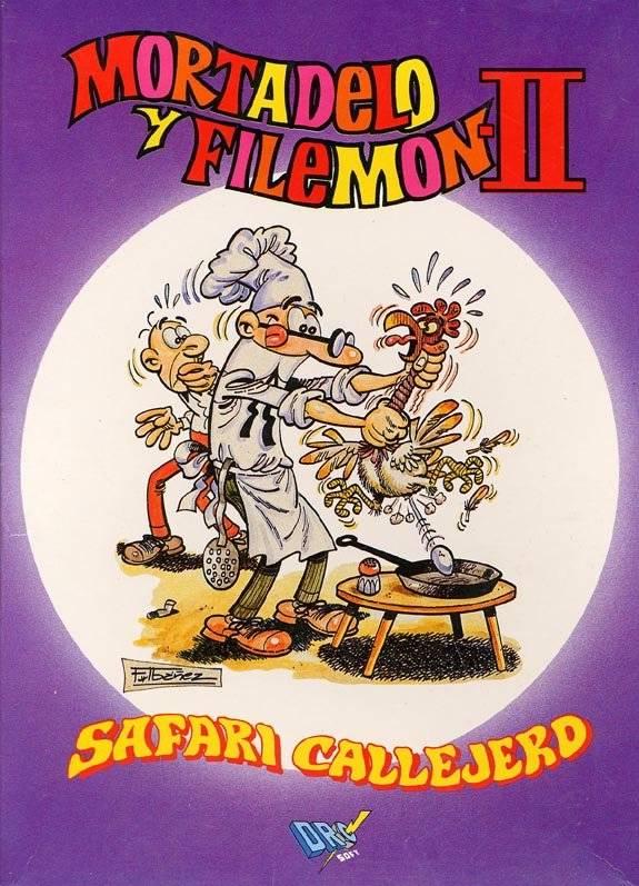 Mortadelo y Filemon 1 & 2 PAL MSX
